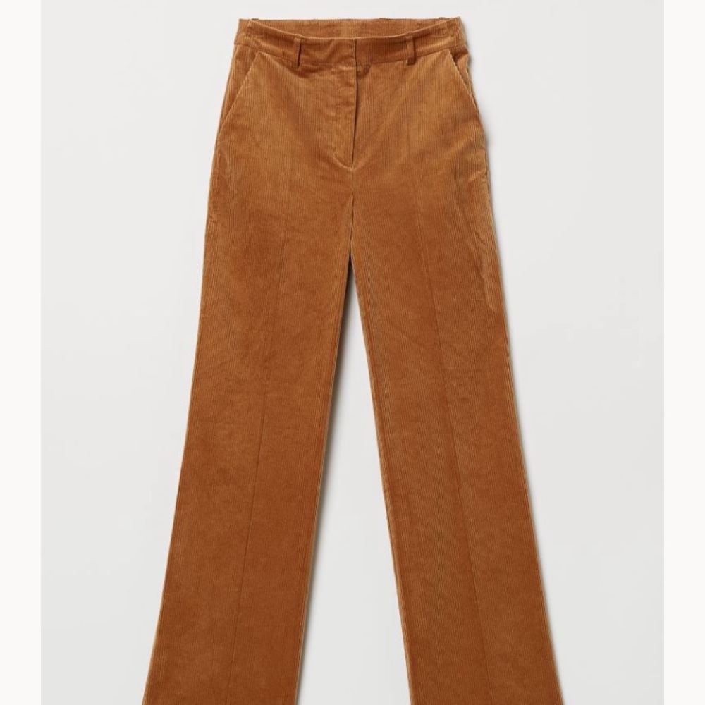 NWT — H&M Wide Leg Corduroy Pants — Size 6